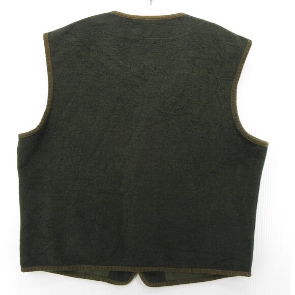 VINTAGE Burberry London Vest Large Waistcoat Wool Hunting Country UK 6 - Picture 7 of 12